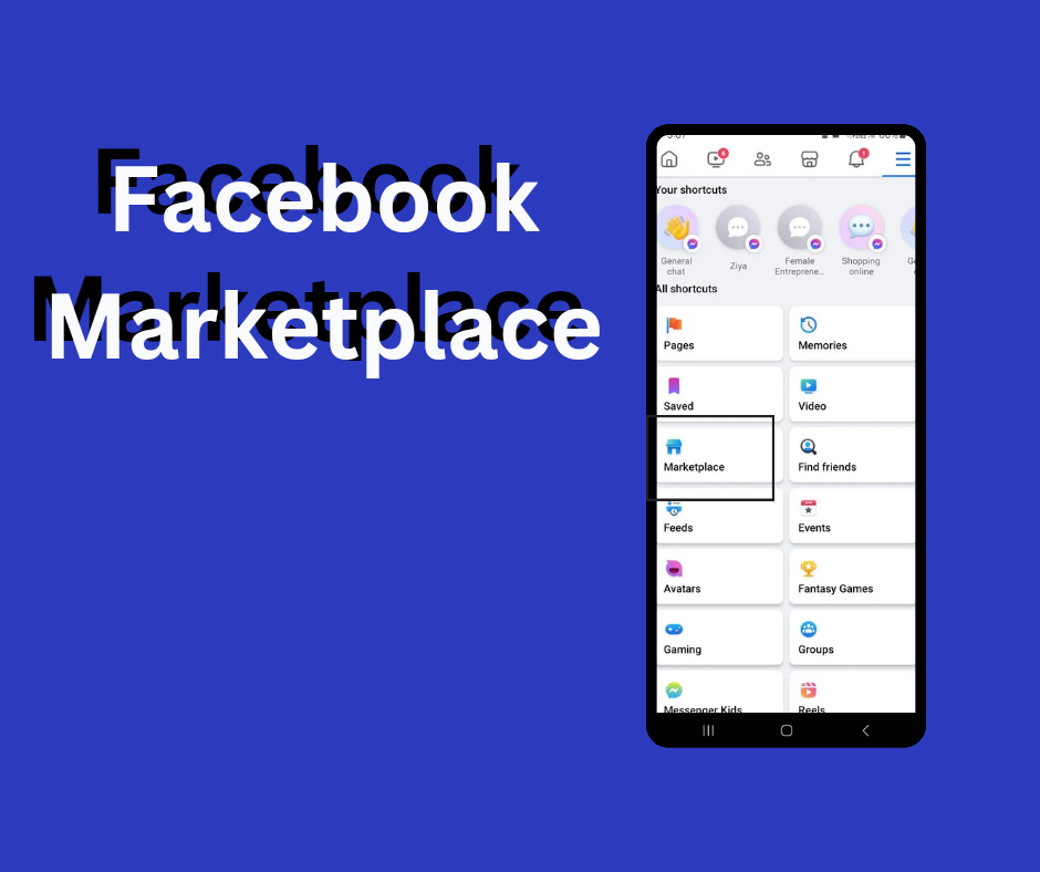 where to find marketplace on facebook app menu